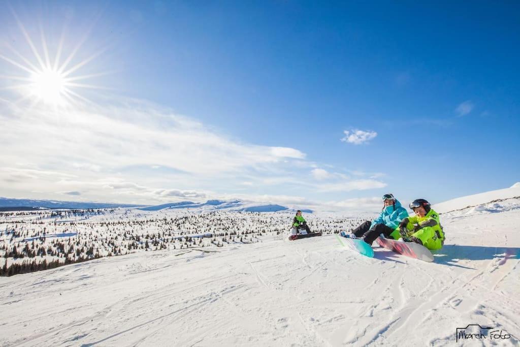 Flott Fritidsleilighet I Bualie Pa Golsfjellet Bagian luar foto