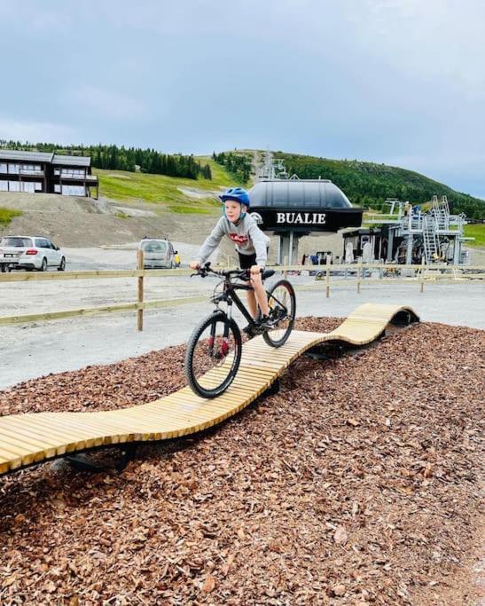 Flott Fritidsleilighet I Bualie Pa Golsfjellet Bagian luar foto