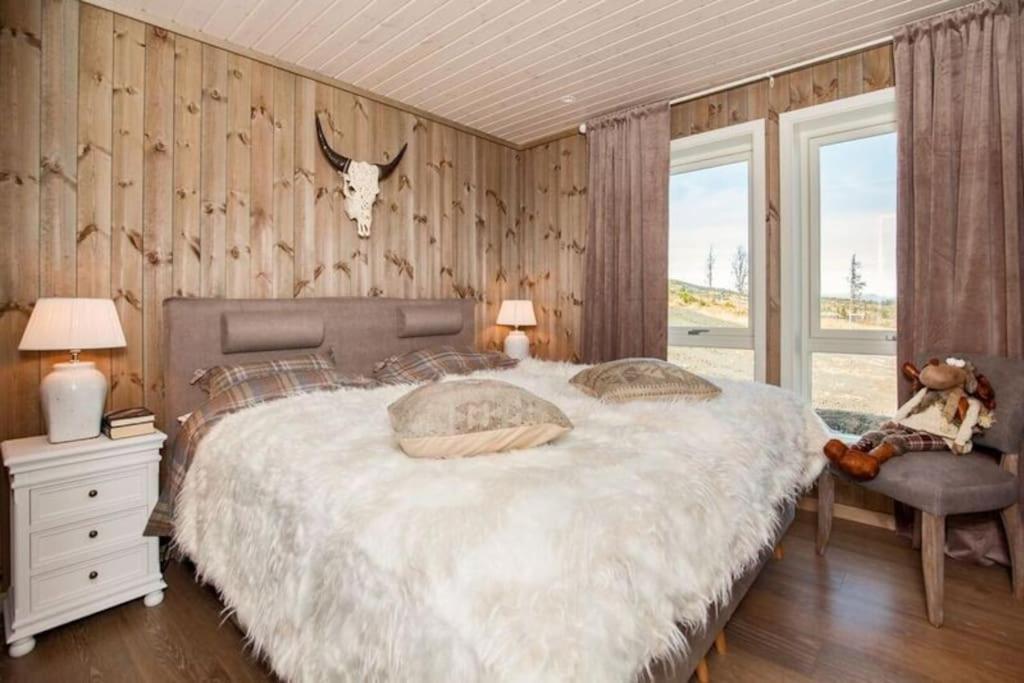 Flott Fritidsleilighet I Bualie Pa Golsfjellet Bagian luar foto